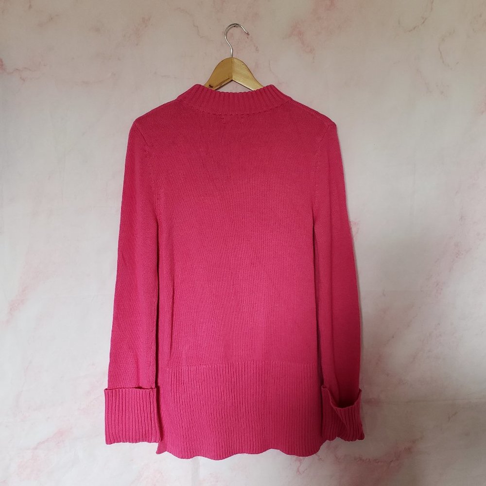 GoldRay Rib Cuff Side Slit Pullover size S - Picture 7 of 10